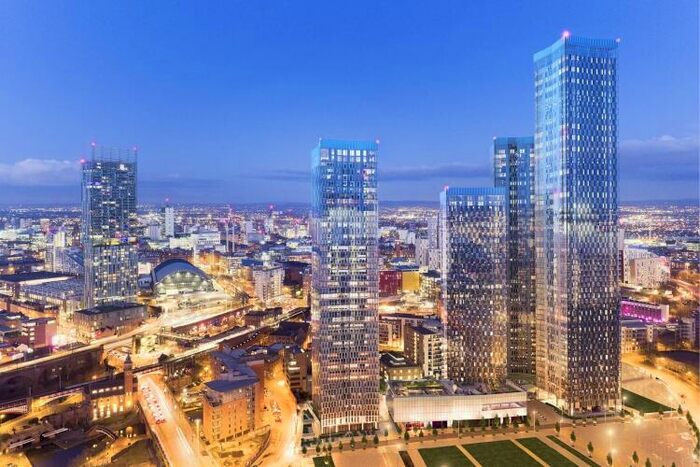 2 Bedroom Apartment To Rent In Deansgate Square, Owen Street Manchester, M15