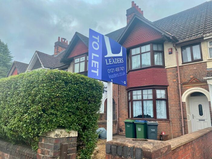 4 Bedroom Terraced House To Rent In West Park Road, Bearwood, Smethwick, B67
