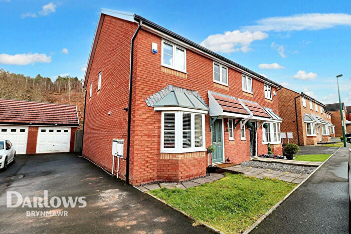 3 Bedroom Semi-Detached House For Sale In Walnut Close, Tredegar, NP22
