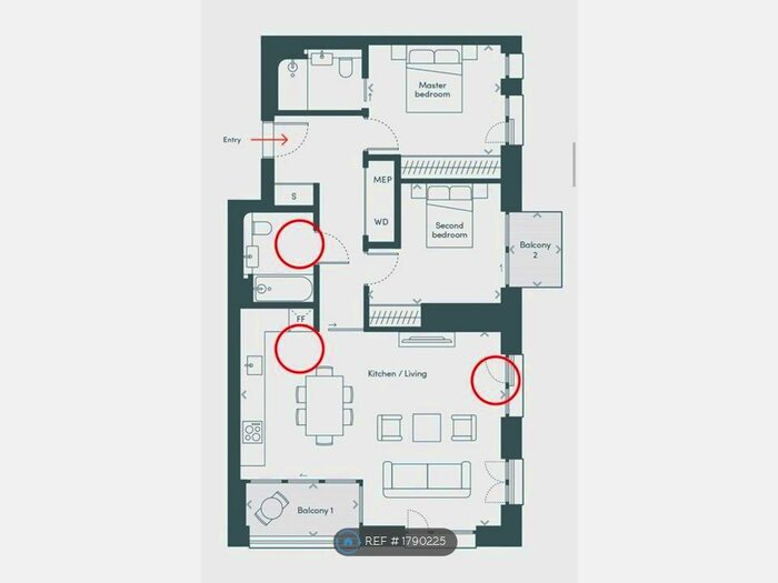 2 Bedroom Flat To Rent In Cadence, London, N1C