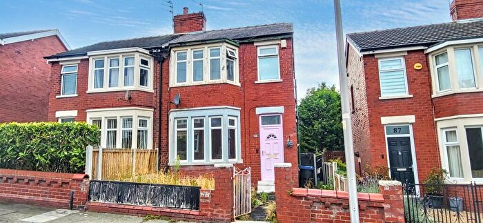 3 Bedroom Semi-Detached House For Sale In Torsway Avenue, Lancashire, FY3