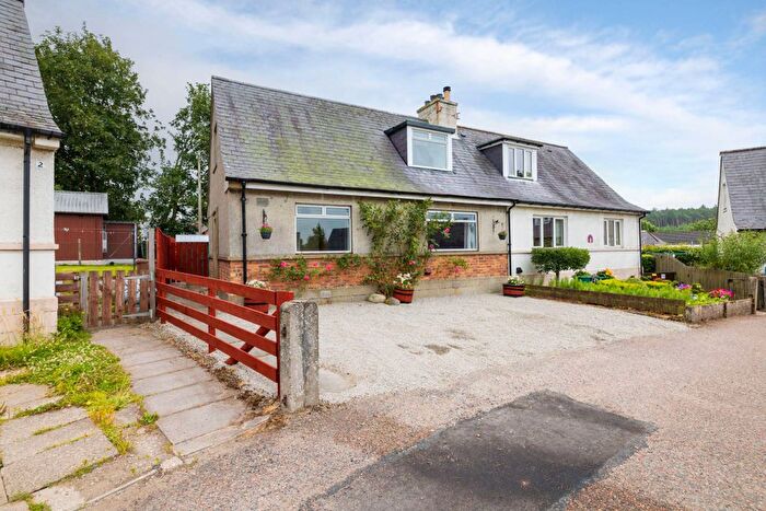 3 Bedroom Semi-Detached House For Sale In Lonach Crescent, Milltown Of Rothiemay, Huntly, Aberdeenshire, AB54