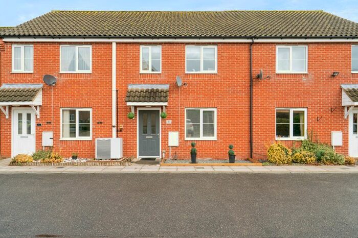 2 Bedroom Terraced House For Sale In Ash Close, Reepham, Norwich, Norfolk, NR10