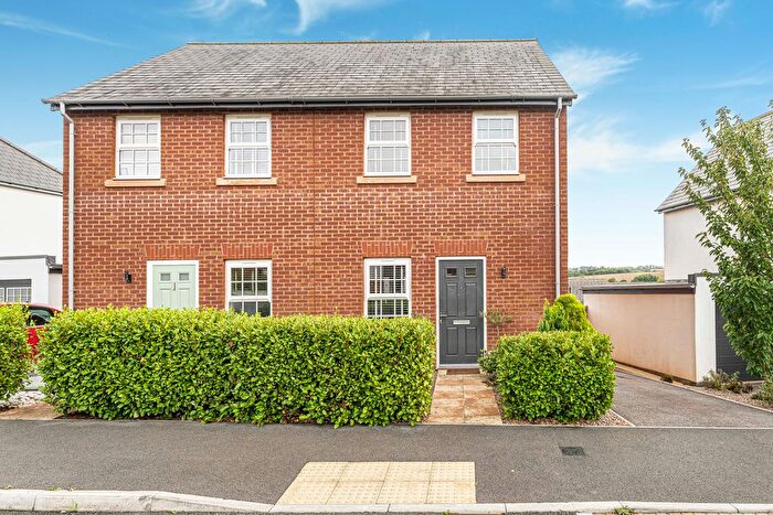 2 Bedroom Semi Detached House For Sale In Tarka Way, Crediton, EX17
