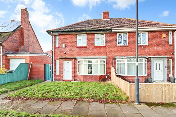 2 Bedroom Semi Detached House For Sale In Zetland Drive, Whitley Bay, Tyne And Wear, NE25