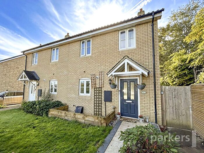 2 Bedroom Semi Detached House For Sale In Florey Place, Aston, Bampton, Oxfordshire, OX18