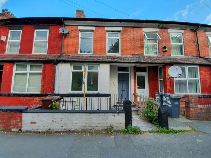 4 Bedroom Terraced House To Rent In Barlow Road, Manchester, M19