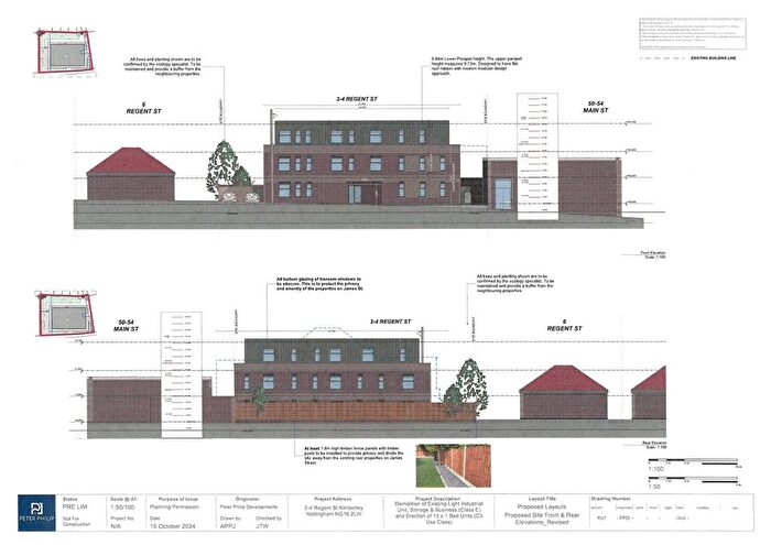 Land For Sale In Regent Street, Kimberley, Nottingham, Nottinghamshire, NG16