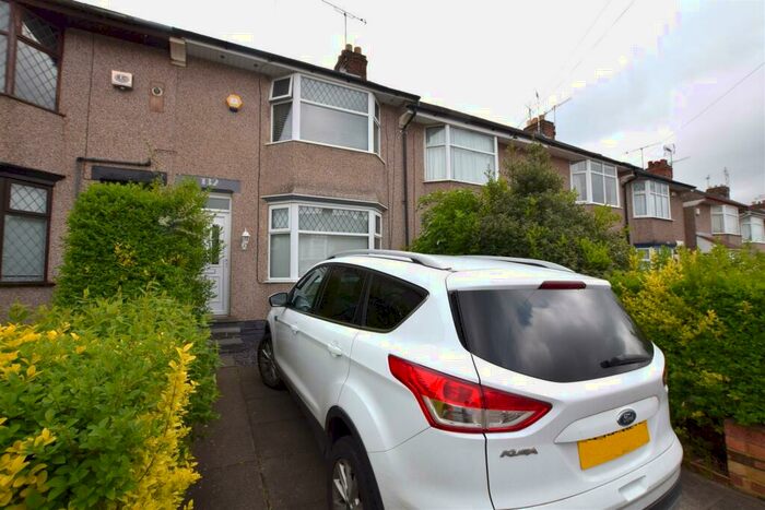2 Bedroom Terraced House To Rent In Batsford Road, Coundon, Coventry, CV6