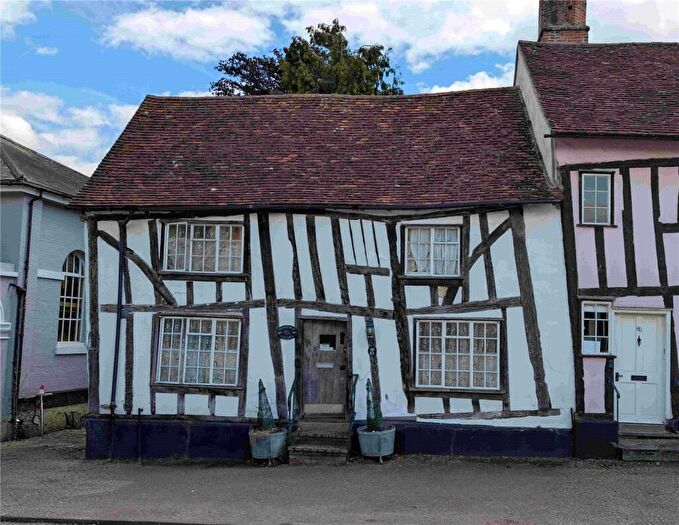 2 Bedroom End Of Terrace House For Sale In High Street, Lavenham, Sudbury, Suffolk, CO10