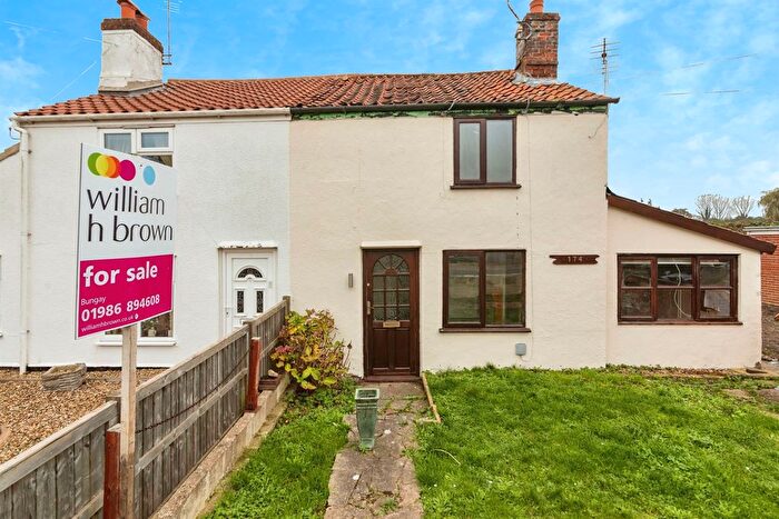 1 Bedroom Semi-detached House For Sale In Yarmouth Road, Broome, Bungay, NR35