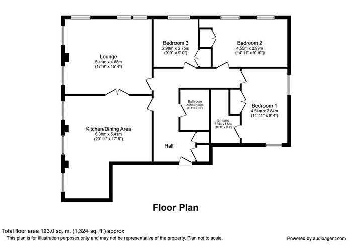 3 Bedroom Flat To Rent In St. Andrews Park, Tarragon Road, Maidstone, Kent, ME16