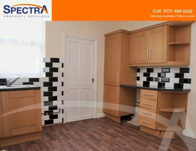 2 Bedroom Terraced House To Rent In Beechfield Road, Sparkbrook, Birmingham, B11