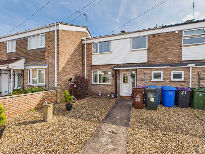 3 Bedroom Terraced House To Rent In Tennyson Close, Boston, Lincolnshire, PE21
