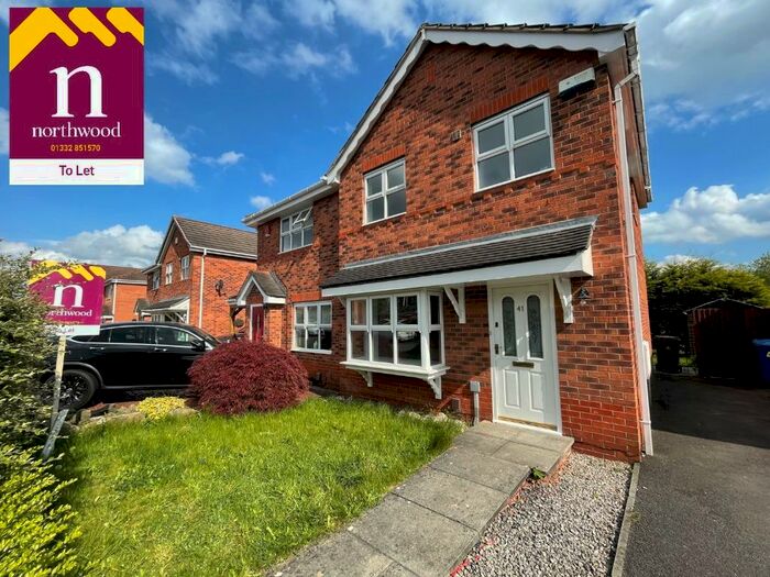 3 Bedroom Semi-Detached House To Rent In Dewchurch Drive, Sunny Hill, Derby, DE23