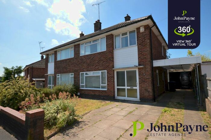 3 Bedroom Semi-Detached House To Rent In Delaware Road, Styvechale, Coventry, West Midlands, CV3
