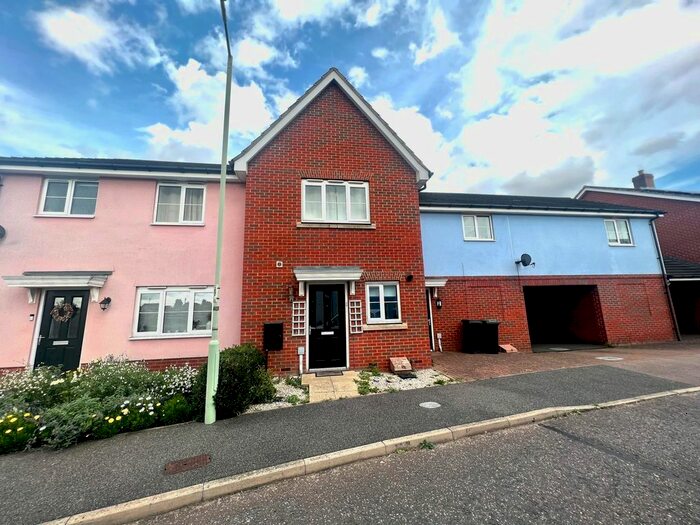 2 Bedroom Terraced House To Rent In Buzzard Rise, Stowmarket, IP14