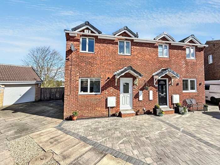 2 Bedroom Semi-Detached House For Sale In Brougham Court, Peterlee, SR8