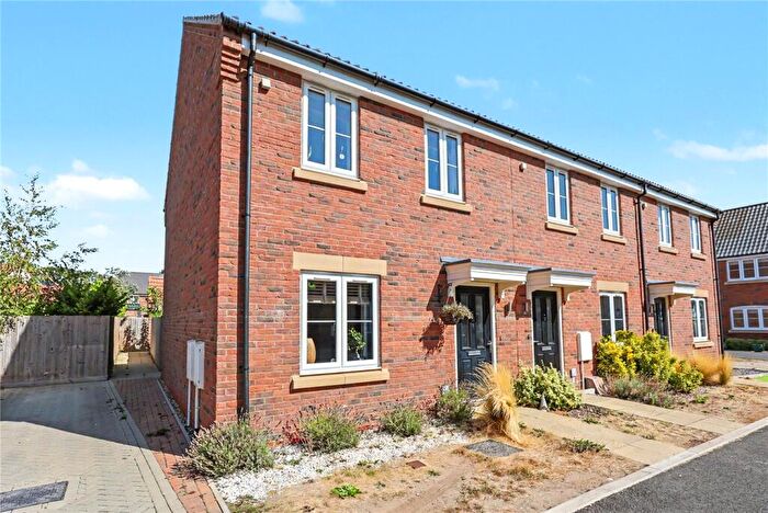 2 Bedroom End Of Terrace House For Sale In Barley Close, Newton St. Faith, Norwich, Norfolk, NR10