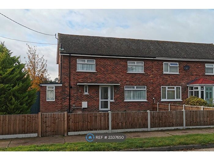 2 Bedroom Semi-Detached House To Rent In De Vere Estate, Great Bentley, Colchester, CO7