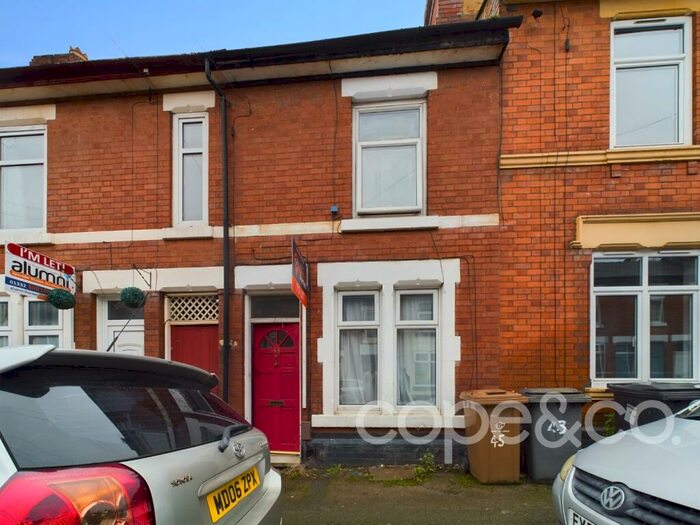 2 Bedroom Terraced House To Rent In Wild Street, Derby, Derbyshire, DE1