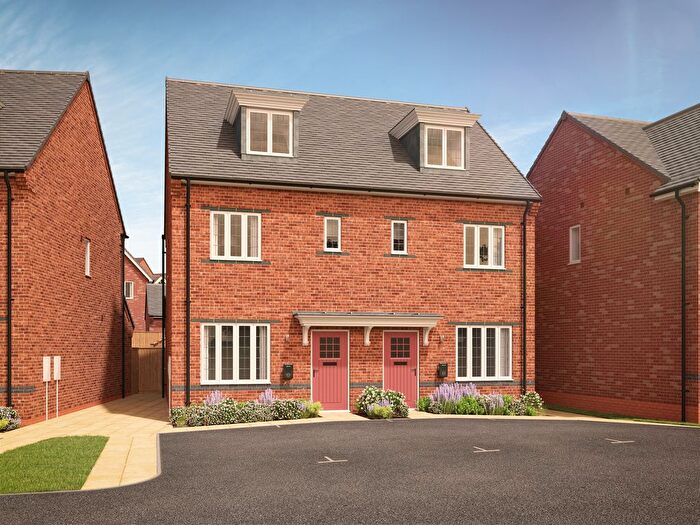 3 Bedroom Semi Detached House For Sale In "The Mcqueen" At Off Etwall Road, Kensey Road, Mickleover, DE3