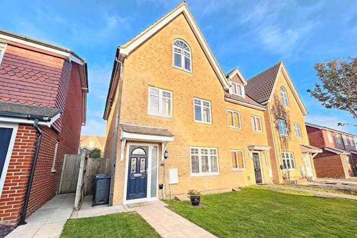 4 Bedroom Town House For Sale In David Newberry Drive, Lee-On-The-Solent, PO13