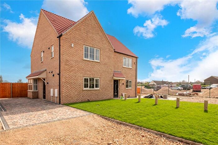 3 Bedroom Semi-Detached House For Sale In Coteland Road, Ruskington, Sleaford, Lincolnshire, NG34