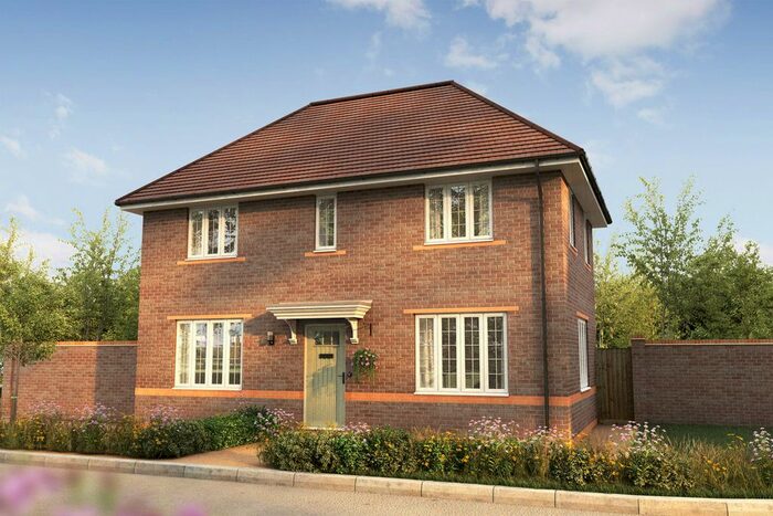 3 Bedroom Detached House For Sale In "The Lambert" At Brooklime Road, Warwick, CV34