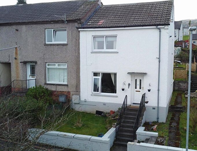2 Bedroom End Of Terrace House For Sale In Clynder Road, Greenock, PA15