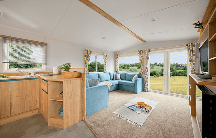 2 Bedroom Mobile/park Home For Sale In Mallsknowe, English Street, Longtown, Carlisle, CA6