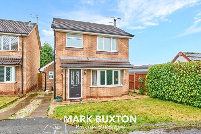 3 Bedroom Detached House For Sale In Enstone Court, Westbury Park, Newcastle-under-Lyme., ST5