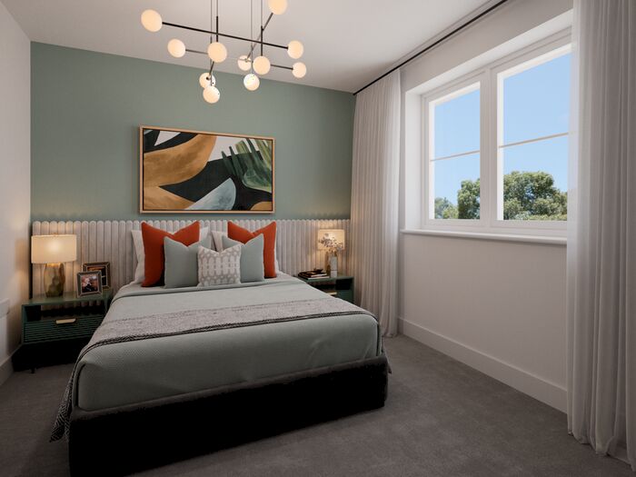 3 Bedroom Semi Detached House For Sale In "The Barton" At Compass Point, Market Harborough, LE16