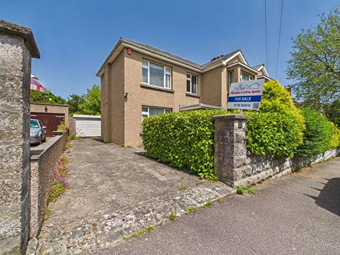 3 Bedroom Semi Detached House For Sale In Pendarves Road, Penzance, TR18