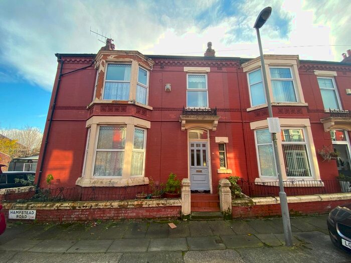 4 Bedroom Terraced House To Rent In Hampstead Road, Liverpool, L6