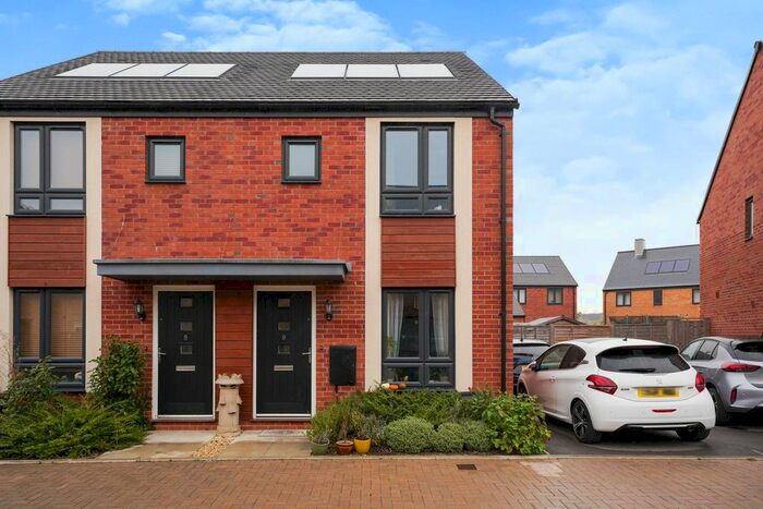 2 Bedroom Semi-Detached House For Sale In Olivine Crescent, Bishops Cleeve, Cheltenham, GL52