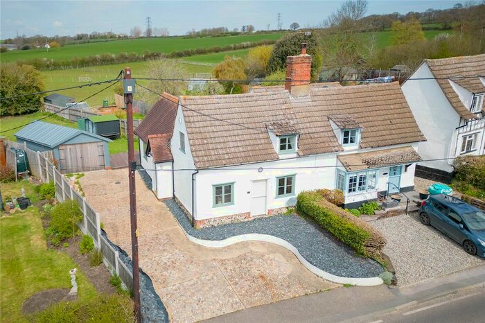 2 Bedroom Semi-Detached House For Sale In Hawkins Hill, Little Sampford, Nr Saffron Walden, Essex, CB10