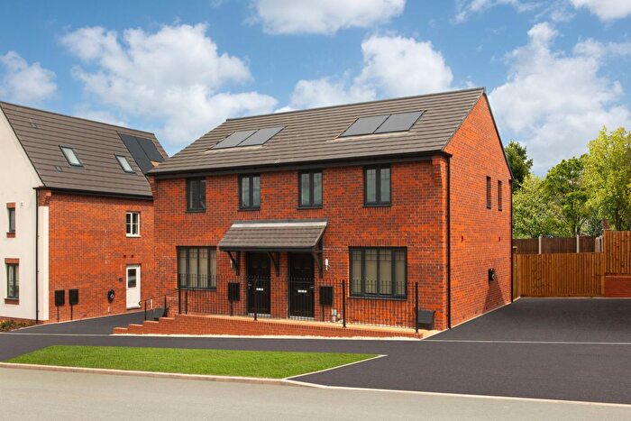 3 Bedroom Semi-Detached House For Sale In "Archford" At Milners Lane, Off Concorde, Lawley, Telford, TF4