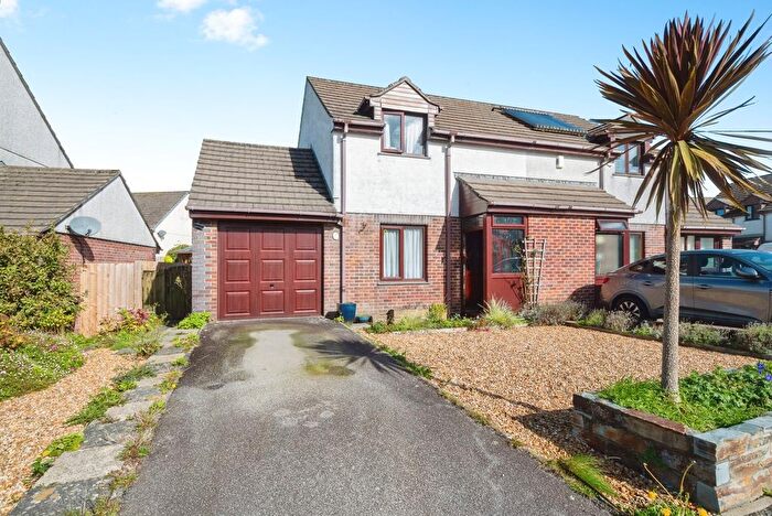 2 Bedroom Semi Detached House For Sale In Praze An Cronor, St. Columb, Cornwall, TR9
