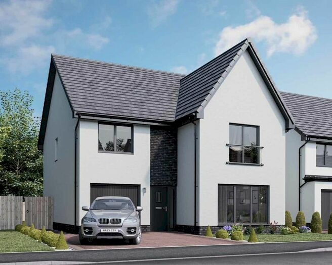 4 Bedroom Detached House For Sale In "Hutton Garden Room" At Golf View Road, Inverness, IV3