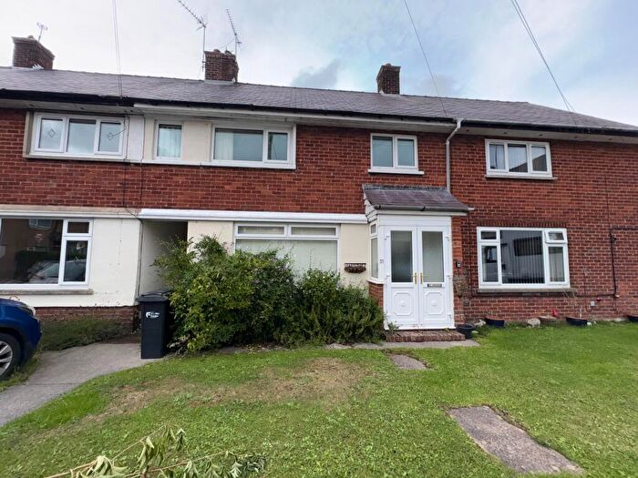 3 Bedroom Terraced House For Sale In Tan Yr Hafod, Gwernaffield, Mold, Clwyd, Wales, CH7