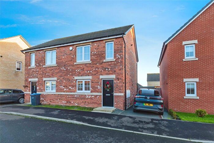2 Bedroom Semi Detached House For Sale In Littlewood Close, Browney, Durham, DH7