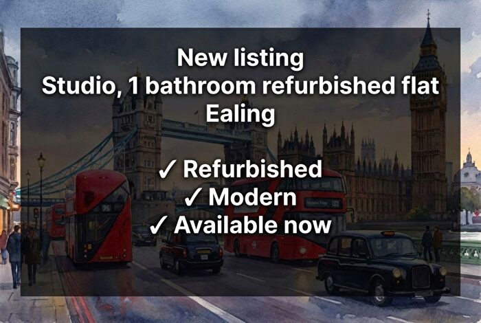 Studio To Rent In Oakfield Gardens, Greenford, UB6