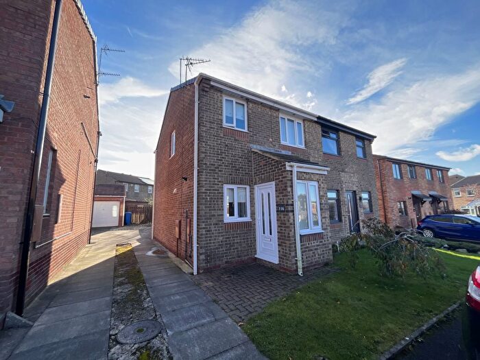 2 Bedroom Semi-Detached House To Rent In Brougham Court, Brougham Court, Peterlee, County Durham, SR8