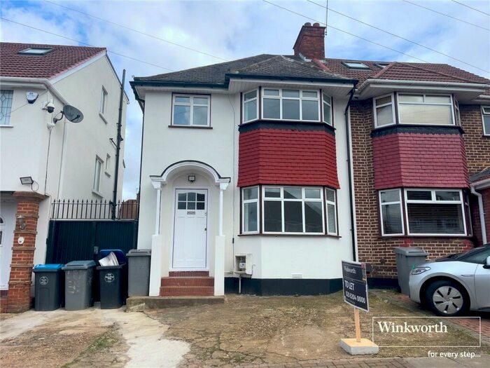 3 Bedroom Semi-Detached House To Rent In Tudor Court North, Wembley, HA9