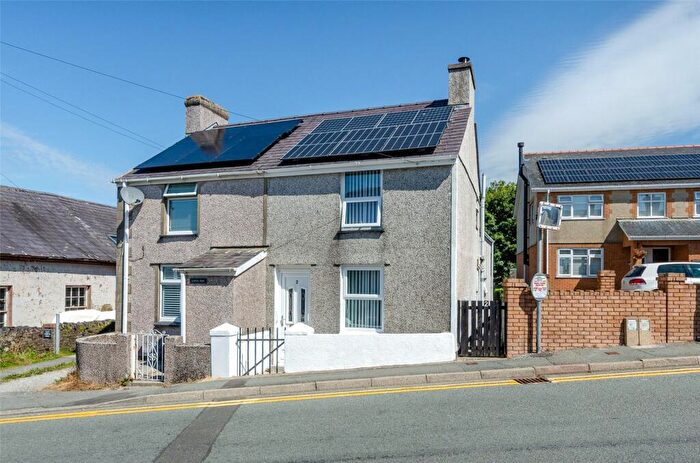 2 Bedroom Semi-Detached House For Sale In Groeslon, Caernarfon, Gwynedd, LL54