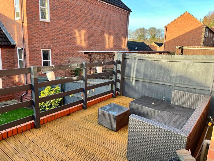 3 Bedroom Terraced House For Sale In Bates Close, Loughborough, Leicestershire, LE11