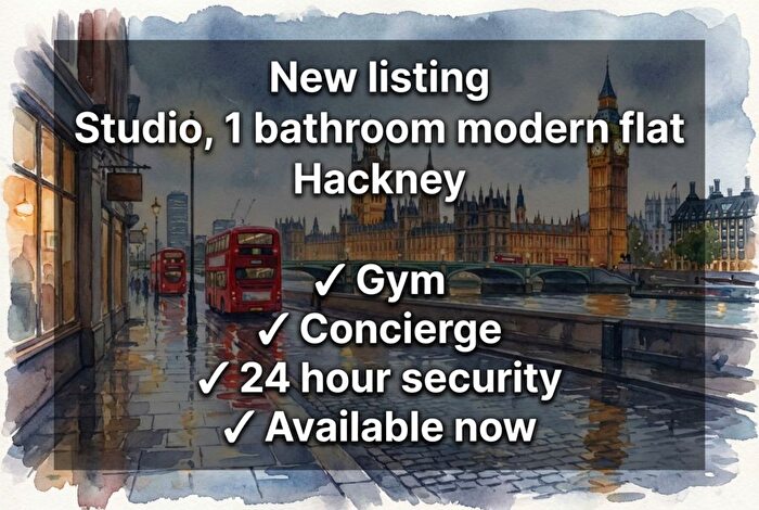 Studio To Rent In Sandringham Road, London, E8