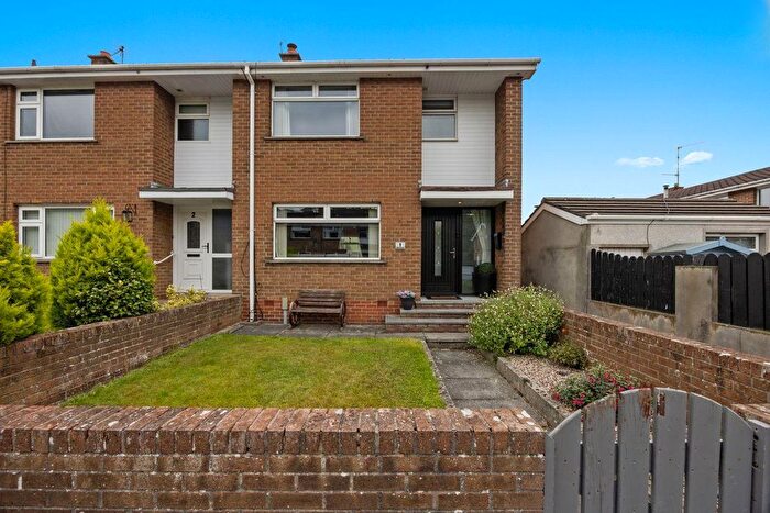 3 Bedroom End Of Terrace House For Sale In Knowes Crescent, Ballynahinch, BT24