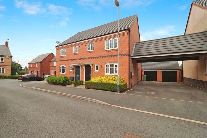 3 Bedroom Semi-Detached House For Sale In Pritchard Drive, Kegworth, Derby, DE74